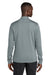 Nike NKHM8036 Mens Essential 1/4 Zip Sweatshirt Cool Grey Model Back