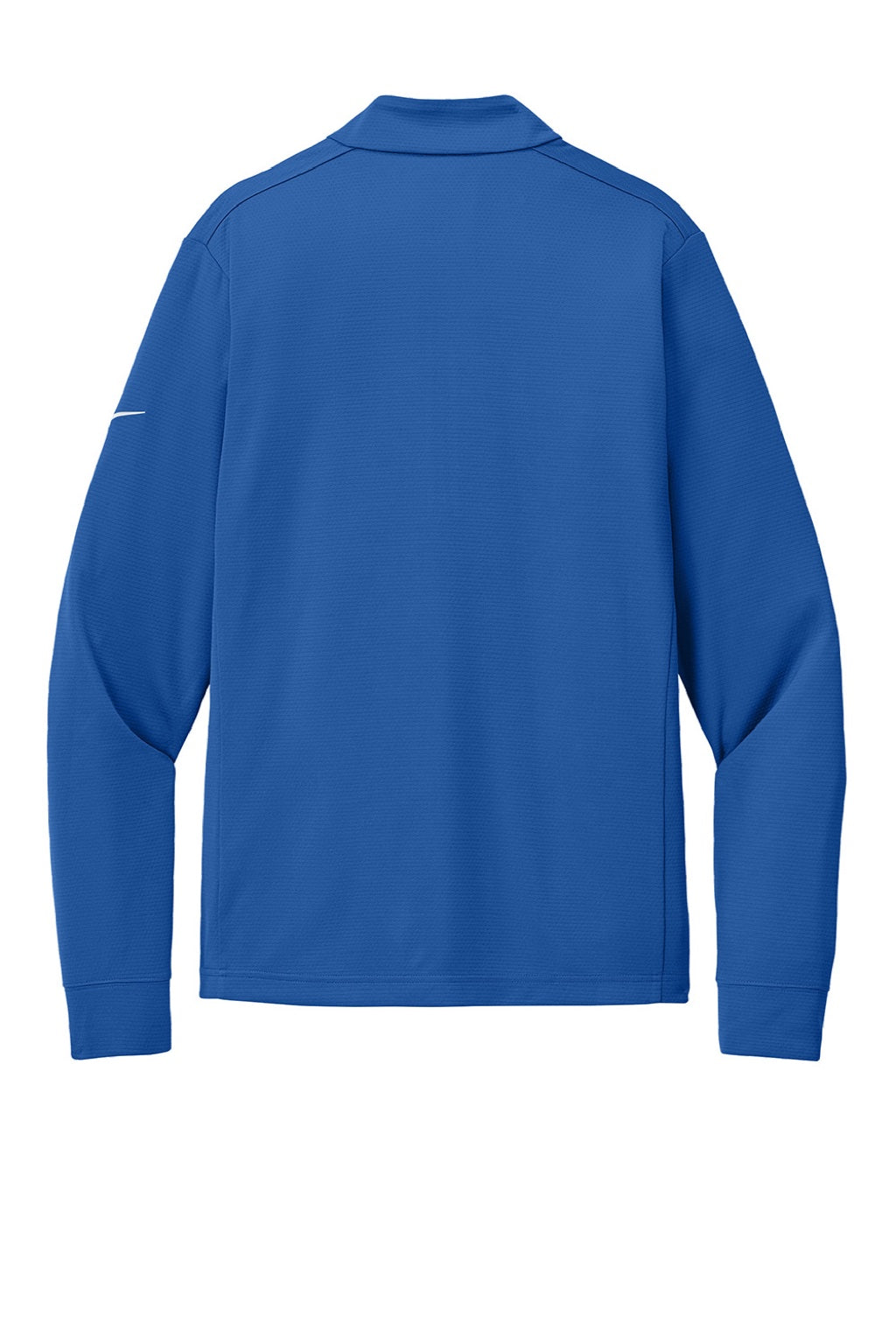 Nike NKHM8036 Mens Essential 1/4 Zip Sweatshirt Game Royal Blue Flat Back