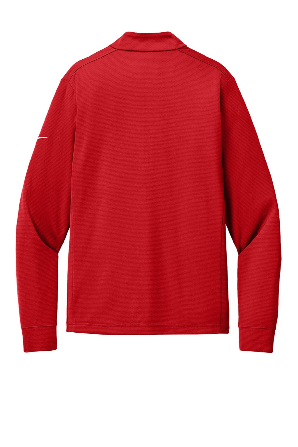 Nike NKHM8036 Mens Essential 1/4 Zip Sweatshirt University Red Flat Back