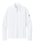 Nike NKHM8036 Mens Essential 1/4 Zip Sweatshirt White Flat Front