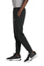 Nike NKHM8045 Mens Club Fleece Jogger Sweatpants w/ Pockets Black Model Side