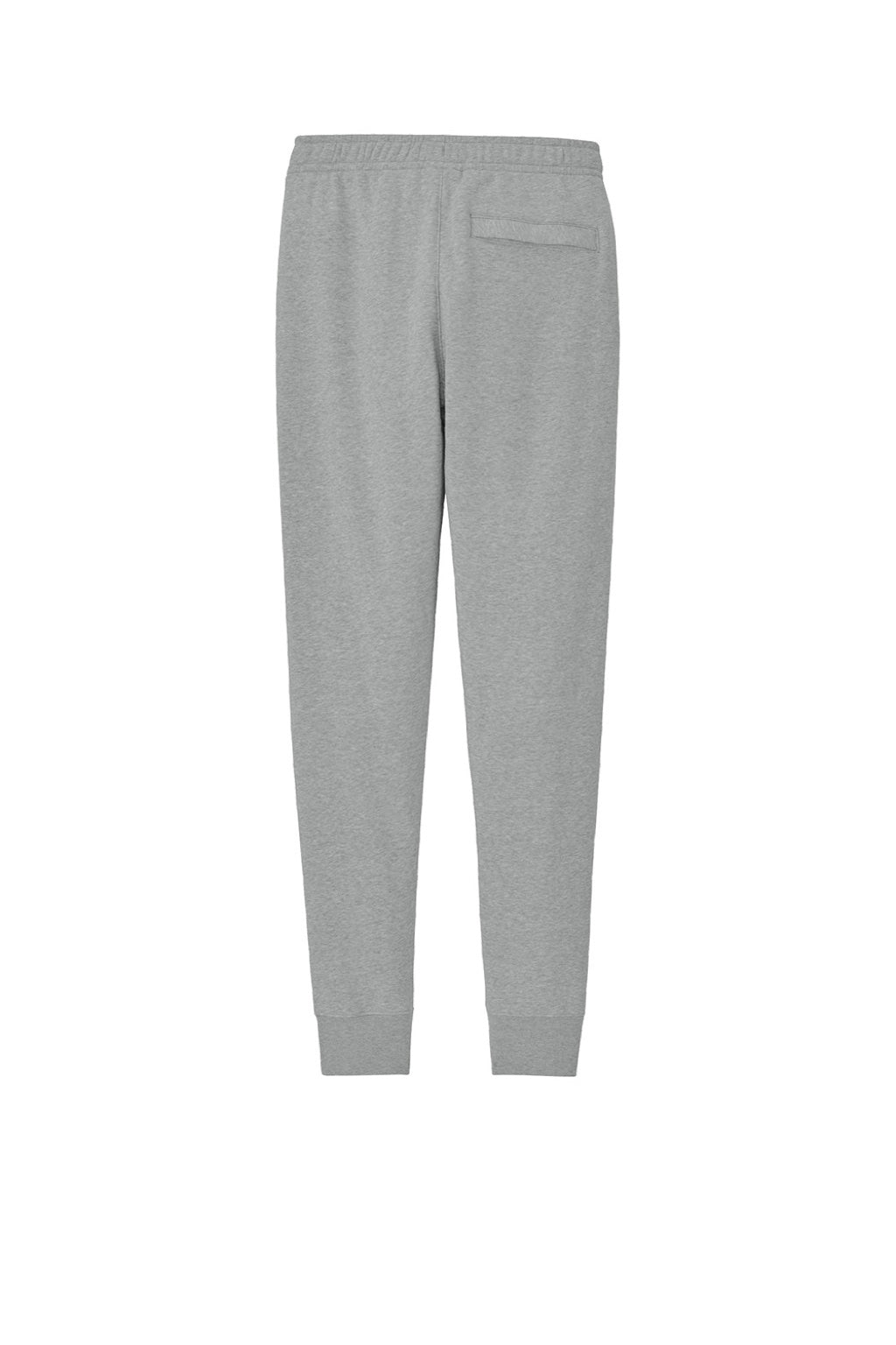 Nike NKHM8045 Mens Club Fleece Jogger Sweatpants w/ Pockets Heather Dark Grey Flat Back