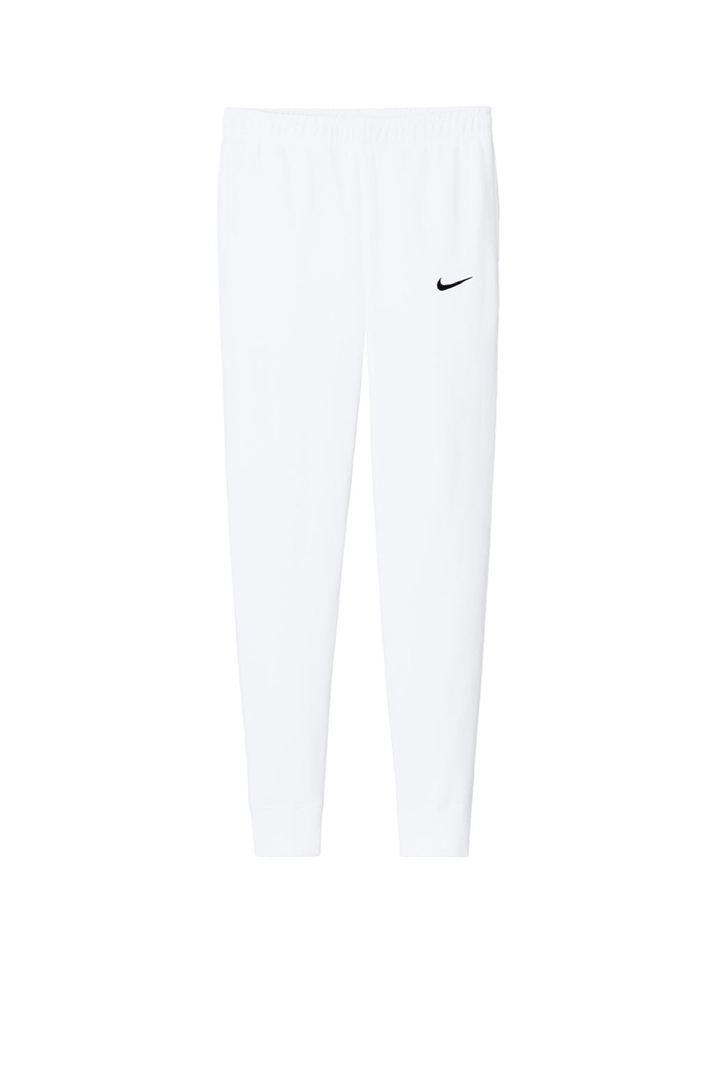 Nike NKHM8045 Mens Club Fleece Jogger Sweatpants w/ Pockets White Flat Front