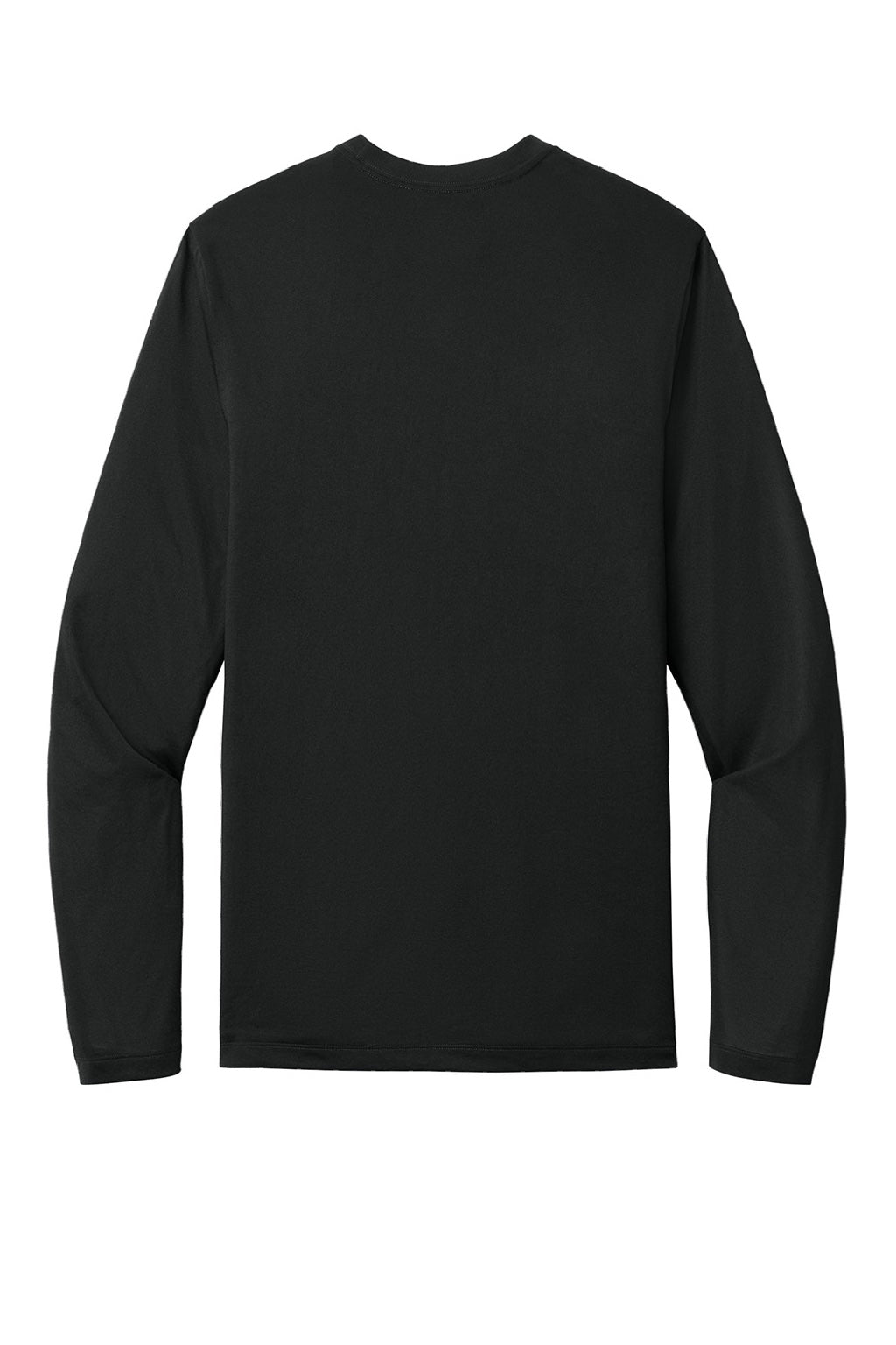 Nike NKHQ4550 Mens Team rLegend Long Sleeve Crewneck T-Shirt Black Flat Back