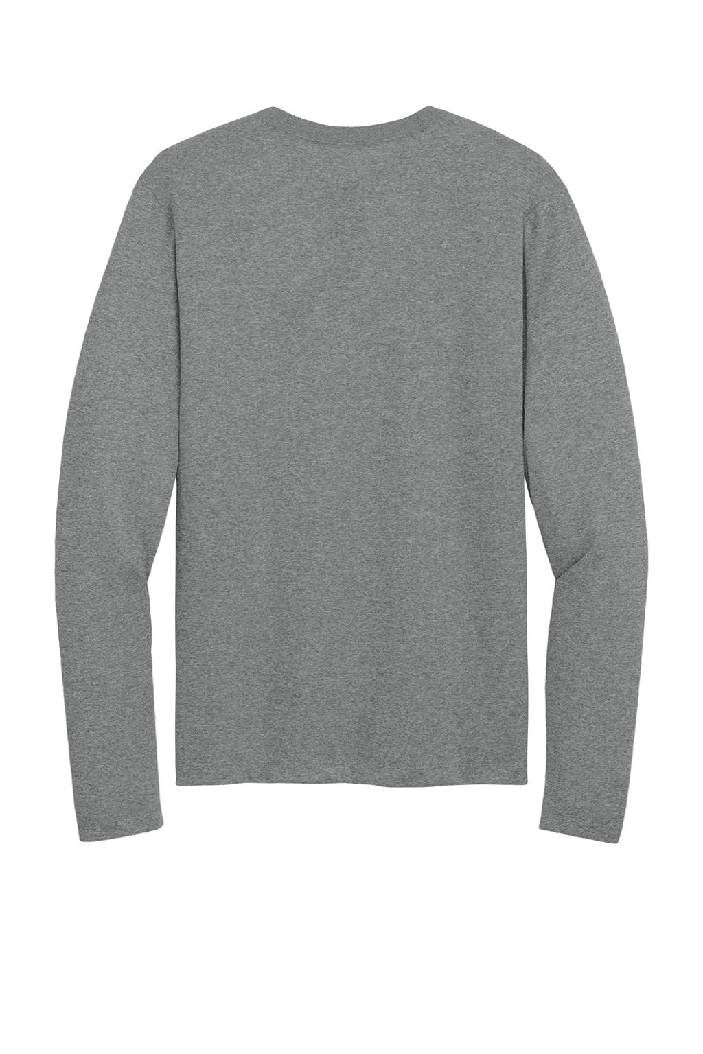 Nike NKHQ4550 Mens Team rLegend Long Sleeve Crewneck T-Shirt Heather Carbon Grey Flat Back