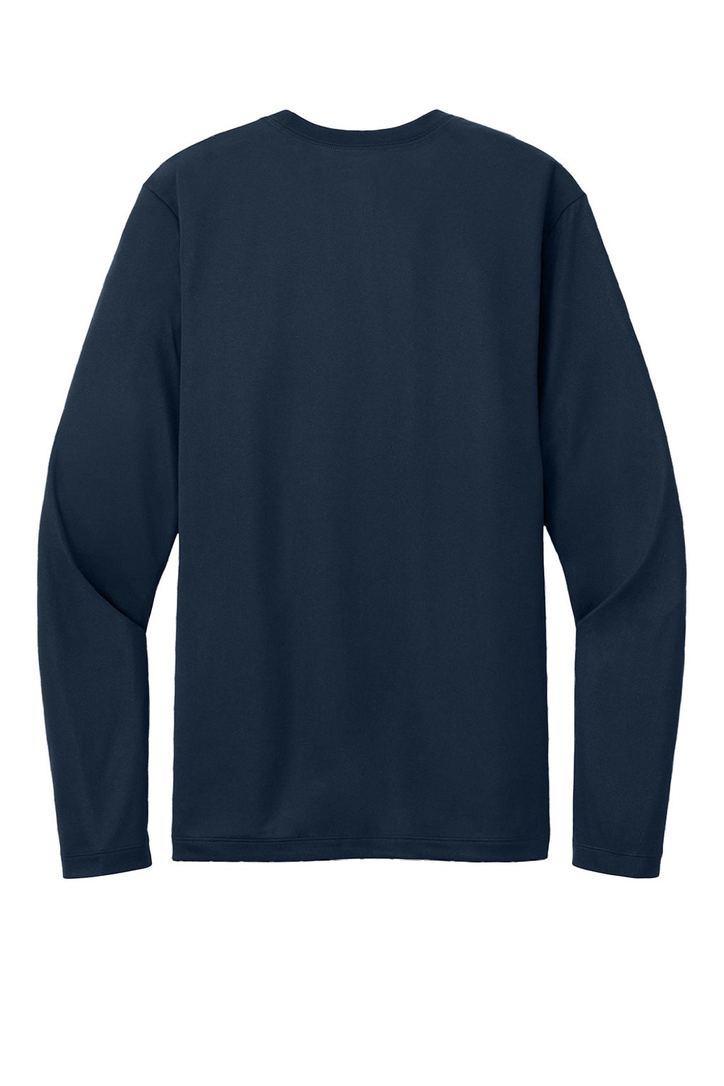 Nike NKHQ4550 Mens Team rLegend Long Sleeve Crewneck T-Shirt Collegiate Navy Blue Flat Back