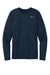 Nike NKHQ4550 Mens Team rLegend Long Sleeve Crewneck T-Shirt Collegiate Navy Blue Flat Front