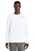 Nike NKHQ4550 Mens Team rLegend Long Sleeve Crewneck T-Shirt White Model Front