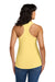 Next Level N1533/1533 Womens Ideal Jersey Tank Top Banana Cream Yellow Model Back