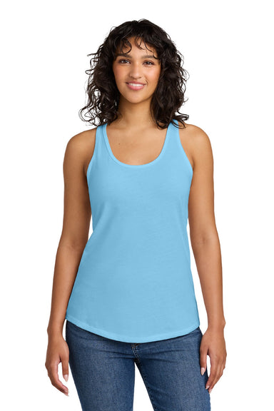 Next Level N1533/1533 Womens Ideal Jersey Tank Top Cancun Blue Model Front