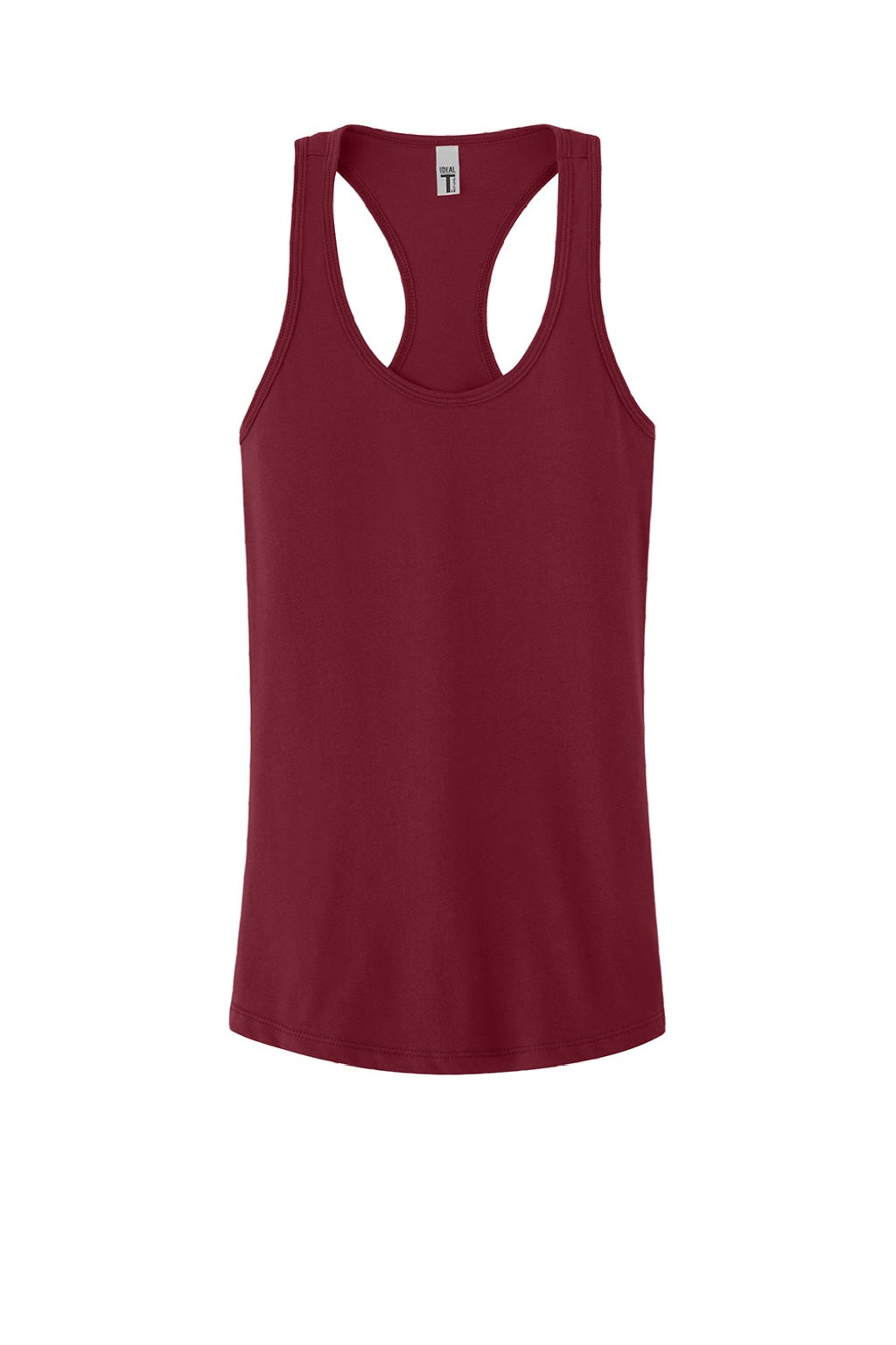 Next Level N1533/1533 Womens Ideal Jersey Tank Top Cardinal Red Flat Front