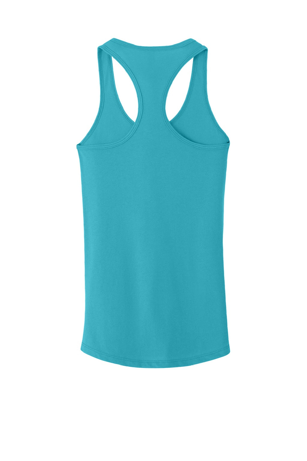 Next Level N1533/1533 Womens Ideal Jersey Tank Top Tahiti Blue Flat Back
