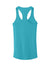 Next Level N1533/1533 Womens Ideal Jersey Tank Top Tahiti Blue Flat Back