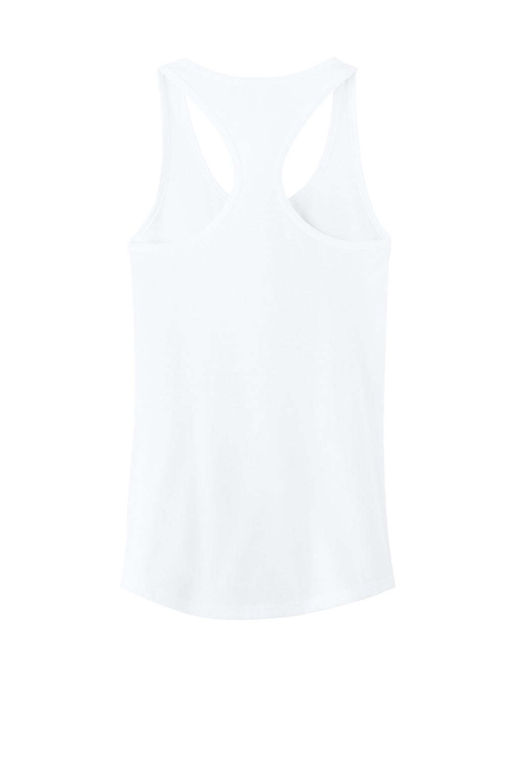 Next Level N1533/1533 Womens Ideal Jersey Tank Top White Flat Back