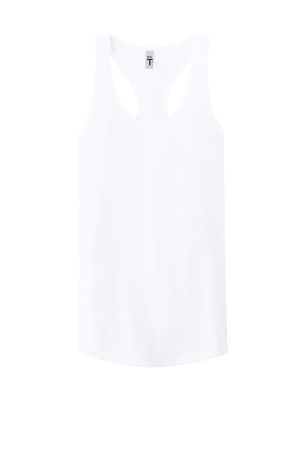 Next Level N1533/1533 Womens Ideal Jersey Tank Top White Flat Front