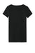 Next Level NL1540/1540 Womens Ideal Jersey Short Sleeve V-Neck T-Shirt Black Flat Back