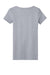Next Level NL1540/1540 Womens Ideal Jersey Short Sleeve V-Neck T-Shirt Heather Grey Flat Back