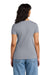 Next Level NL1540/1540 Womens Ideal Jersey Short Sleeve V-Neck T-Shirt Heather Grey Model Back