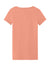 Next Level NL1540/1540 Womens Ideal Jersey Short Sleeve V-Neck T-Shirt Light Orange Flat Back