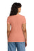 Next Level NL1540/1540 Womens Ideal Jersey Short Sleeve V-Neck T-Shirt Light Orange Model Back