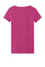Next Level NL1540/1540 Womens Ideal Jersey Short Sleeve V-Neck T-Shirt Raspberry Pink Flat Back