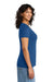 Next Level NL1540/1540 Womens Ideal Jersey Short Sleeve V-Neck T-Shirt Royal Blue Model Side