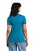 Next Level NL1540/1540 Womens Ideal Jersey Short Sleeve V-Neck T-Shirt Turquoise Blue Model Back