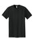 Next Level NL1810 Mens Ideal Jersey Short Sleeve Crewneck T-Shirt Black Flat Front