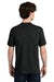 Next Level NL1810 Mens Ideal Jersey Short Sleeve Crewneck T-Shirt Black Model Back