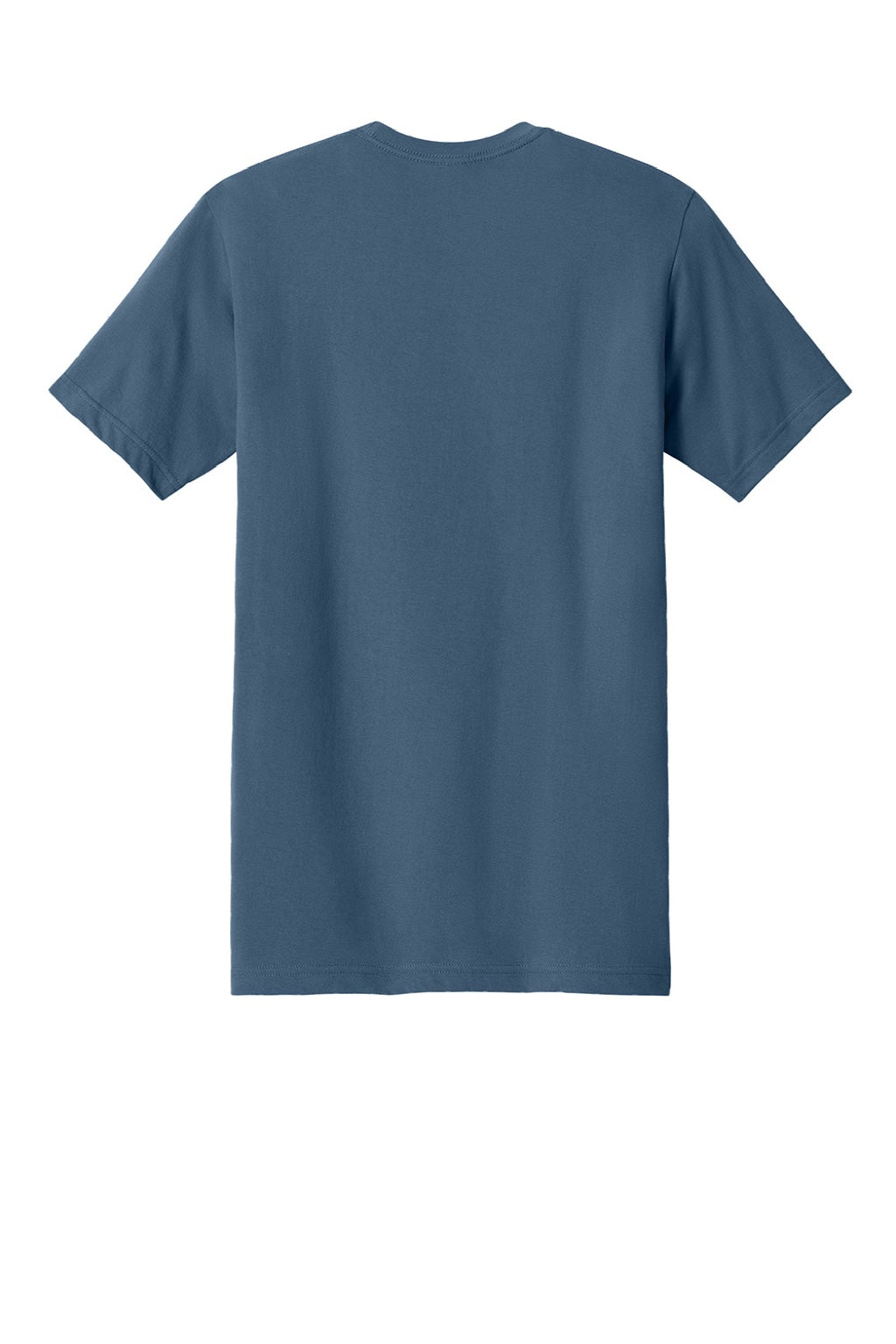 Next Level NL1810 Mens Ideal Jersey Short Sleeve Crewneck T-Shirt Blue Jean Flat Back