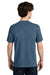 Next Level NL1810 Mens Ideal Jersey Short Sleeve Crewneck T-Shirt Blue Jean Model Back