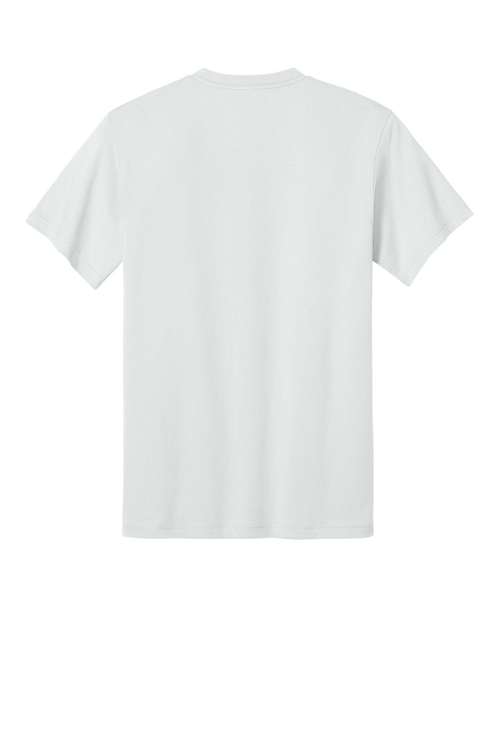 Next Level NL1810 Mens Ideal Jersey Short Sleeve Crewneck T-Shirt Bone White Flat Back