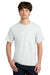 Next Level NL1810 Mens Ideal Jersey Short Sleeve Crewneck T-Shirt Bone White Model Front