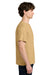Next Level NL1810 Mens Ideal Jersey Short Sleeve Crewneck T-Shirt Camel Brown Model Side