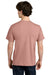 Next Level NL1810 Mens Ideal Jersey Short Sleeve Crewneck T-Shirt Desert Pink Model Back
