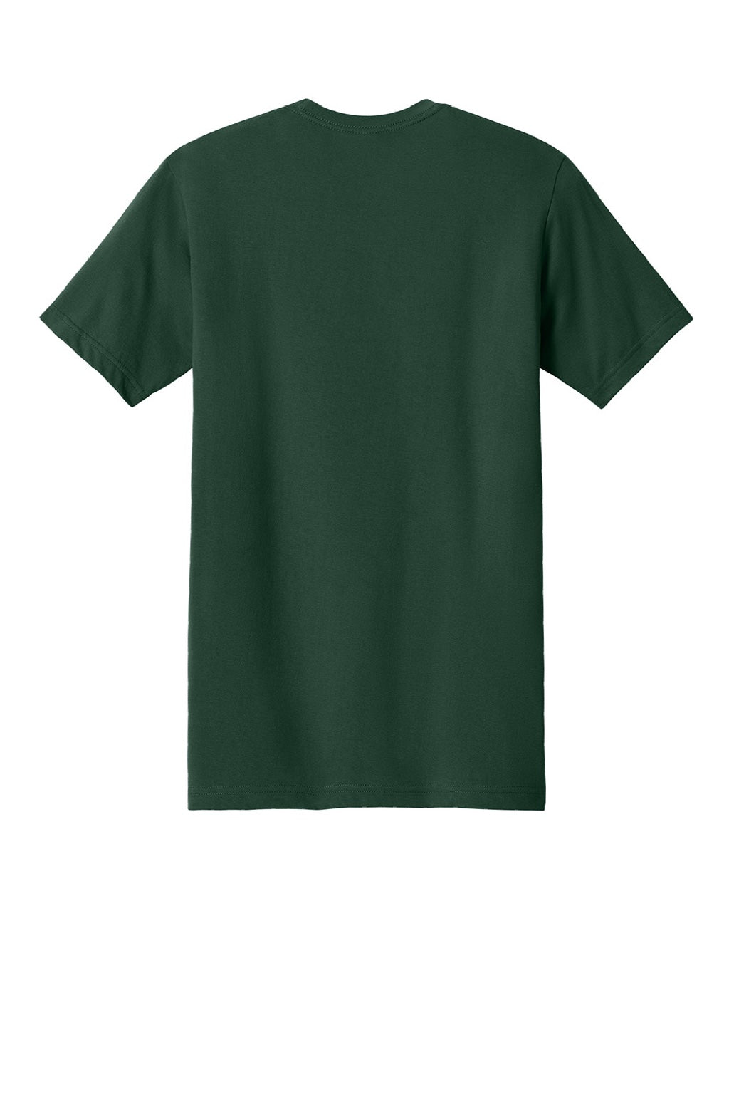 Next Level NL1810 Mens Ideal Jersey Short Sleeve Crewneck T-Shirt Forest Green Flat Back