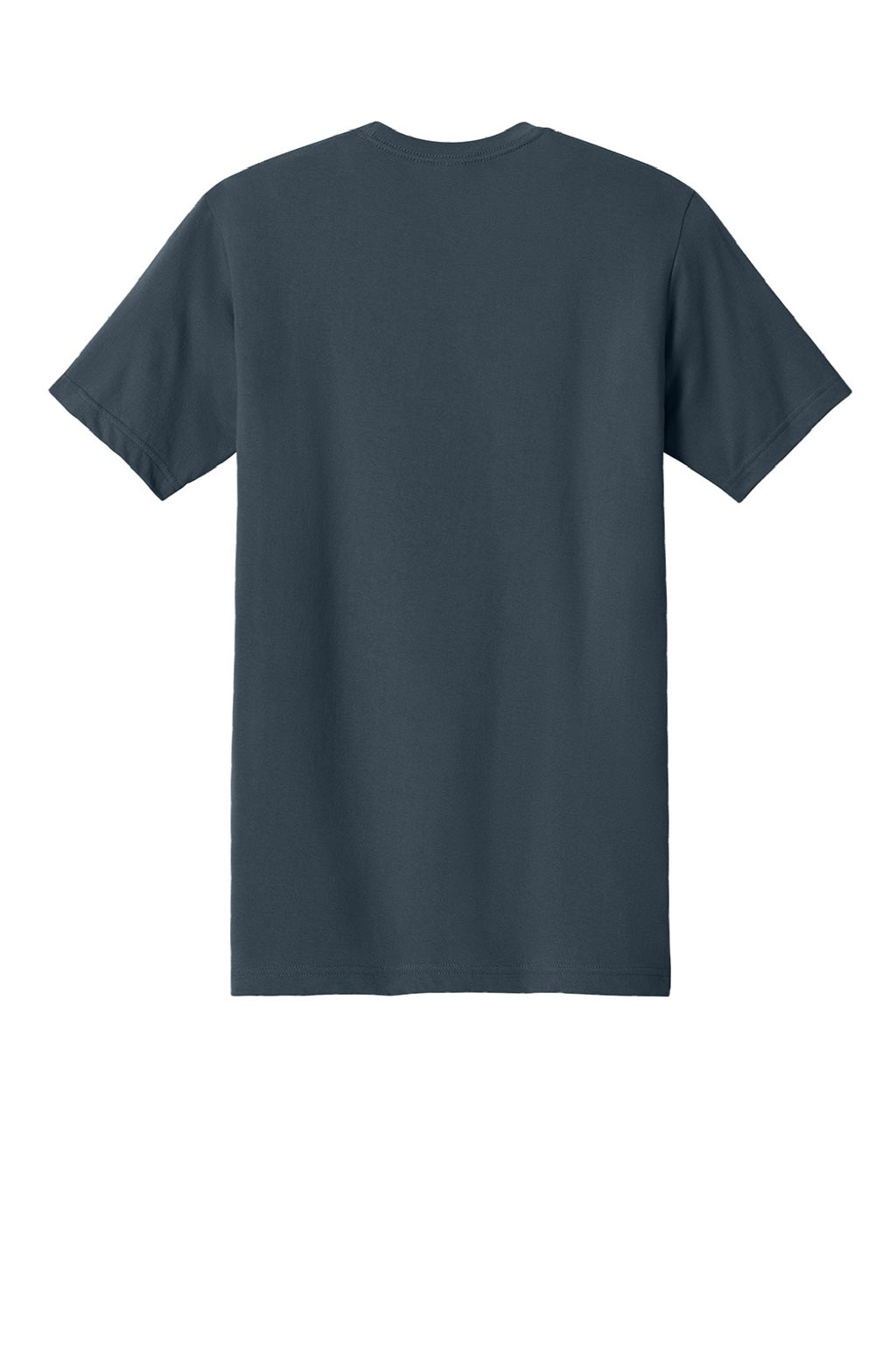 Next Level NL1810 Mens Ideal Jersey Short Sleeve Crewneck T-Shirt Harbor Blue Flat Back