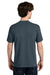 Next Level NL1810 Mens Ideal Jersey Short Sleeve Crewneck T-Shirt Harbor Blue Model Back