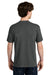 Next Level NL1810 Mens Ideal Jersey Short Sleeve Crewneck T-Shirt Heavy Metal Grey Model Back