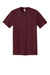 Next Level NL1810 Mens Ideal Jersey Short Sleeve Crewneck T-Shirt Maroon Flat Front