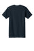 Next Level NL1810 Mens Ideal Jersey Short Sleeve Crewneck T-Shirt Midnight Navy Blue Flat Back