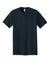 Next Level NL1810 Mens Ideal Jersey Short Sleeve Crewneck T-Shirt Midnight Navy Blue Flat Front