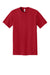 Next Level NL1810 Mens Ideal Jersey Short Sleeve Crewneck T-Shirt Red Flat Front