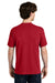 Next Level NL1810 Mens Ideal Jersey Short Sleeve Crewneck T-Shirt Red Model Back