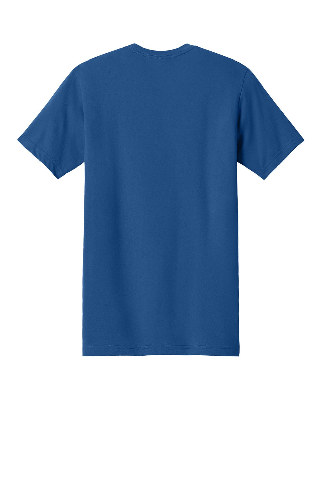 Next Level NL1810 Mens Ideal Jersey Short Sleeve Crewneck T-Shirt Royal Blue Flat Back