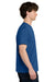 Next Level NL1810 Mens Ideal Jersey Short Sleeve Crewneck T-Shirt Royal Blue Model Side