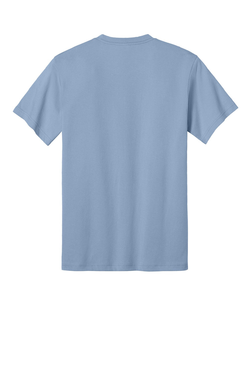 Next Level NL1810 Mens Ideal Jersey Short Sleeve Crewneck T-Shirt Stonewash Denim Blue Flat Back