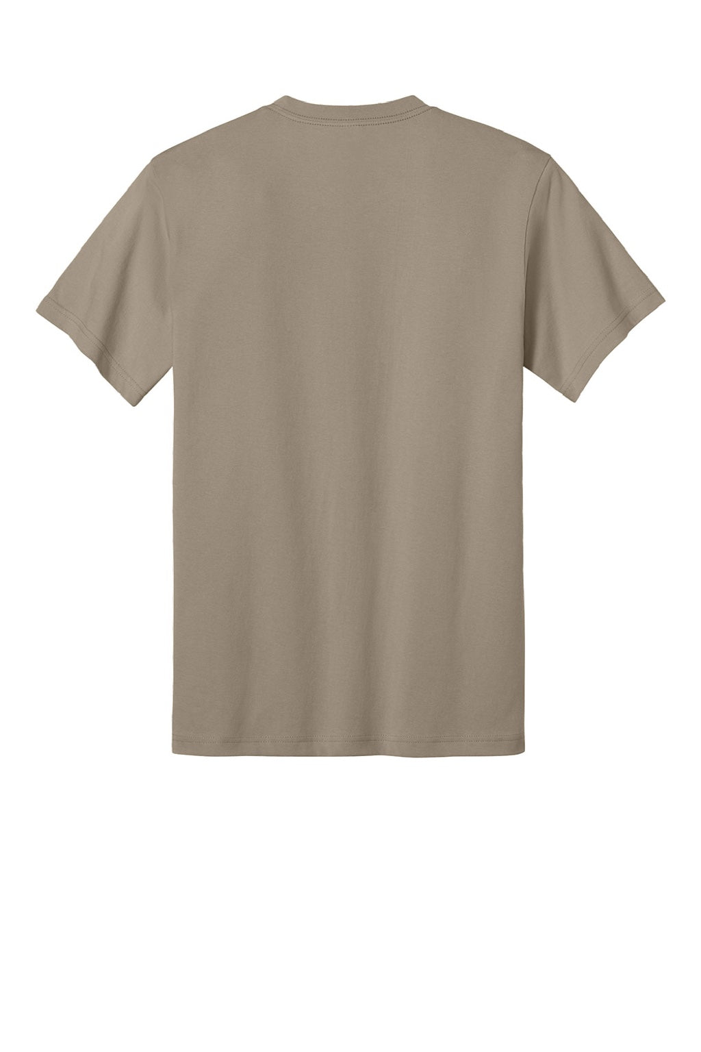 Next Level NL1810 Mens Ideal Jersey Short Sleeve Crewneck T-Shirt Tan Flat Back