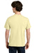 Next Level NL1810 Mens Ideal Jersey Short Sleeve Crewneck T-Shirt Vintage Yellow Model Back