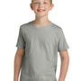 Next Level Youth Fine Jersey Short Sleeve Crewneck T-Shirt - Light Grey